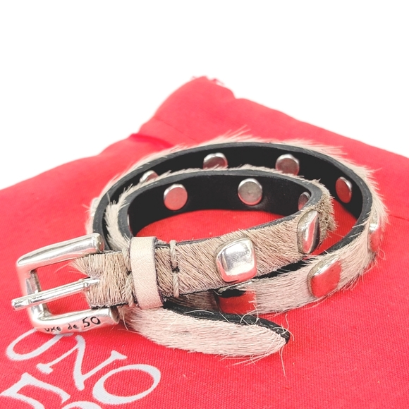 2015 Uno de 50 "No Blemish" Genuine Cow Hide Wrap Bracelet NWOT! PUL1362 - Picture 10 of 11